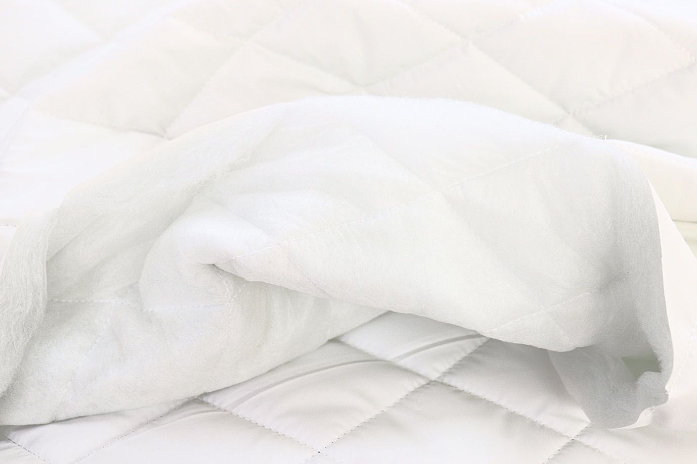 Ткань простеганная "Ромб" R10-7/белый 11015/9+CC150