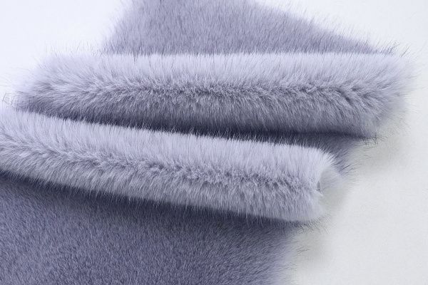 Искусственный мех "Песец" длинноворсовый/сиреневый AP41102/D#289-220070-85/C#E557