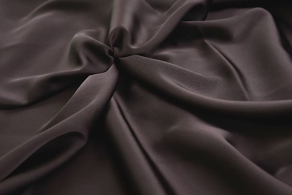 Шелк "Армани" двусторонний/кофейный 1468-PY/C#17