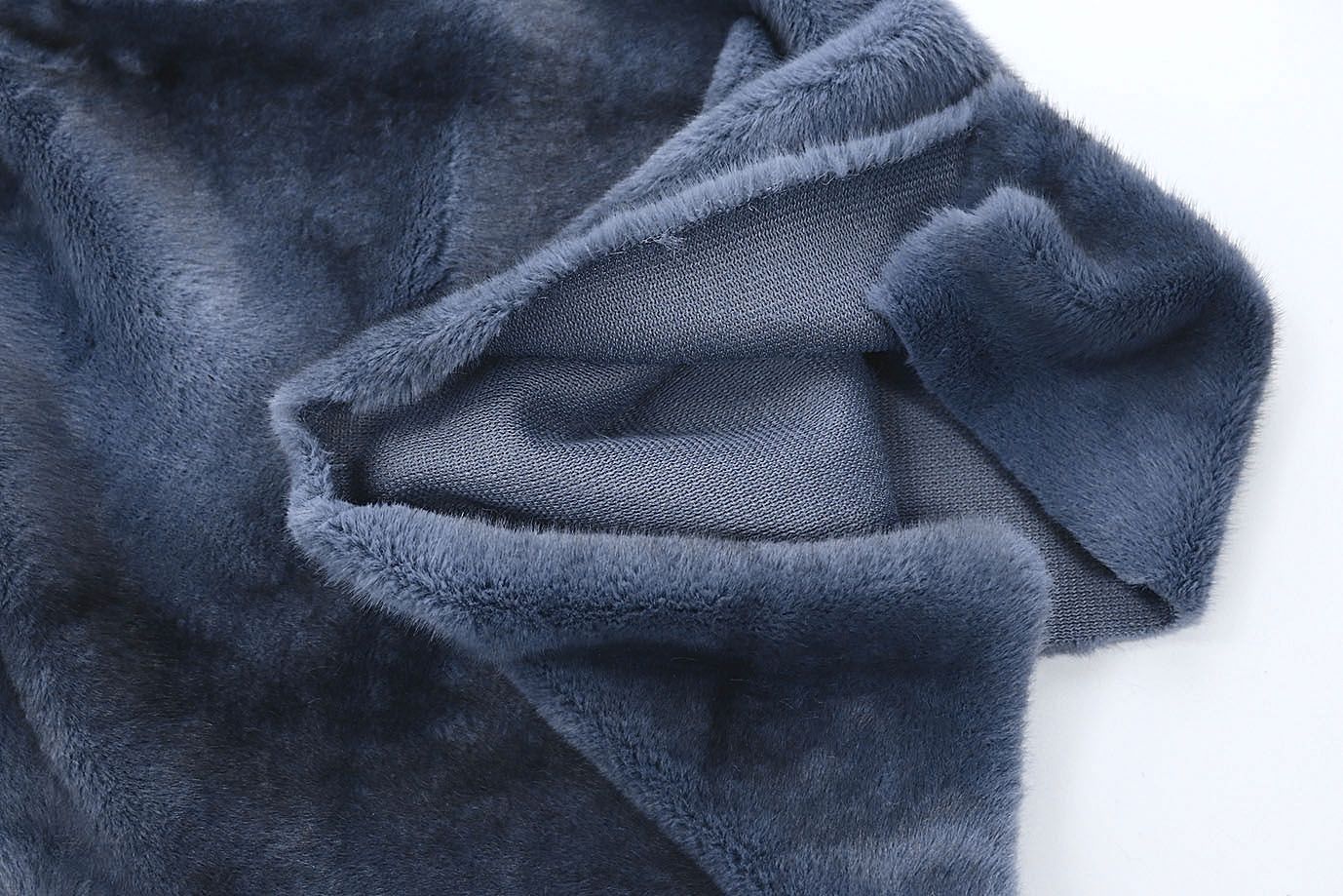 Искусственный мех "Норка-крестовка"/синий AP230226017/D#1365-8867/C#9080