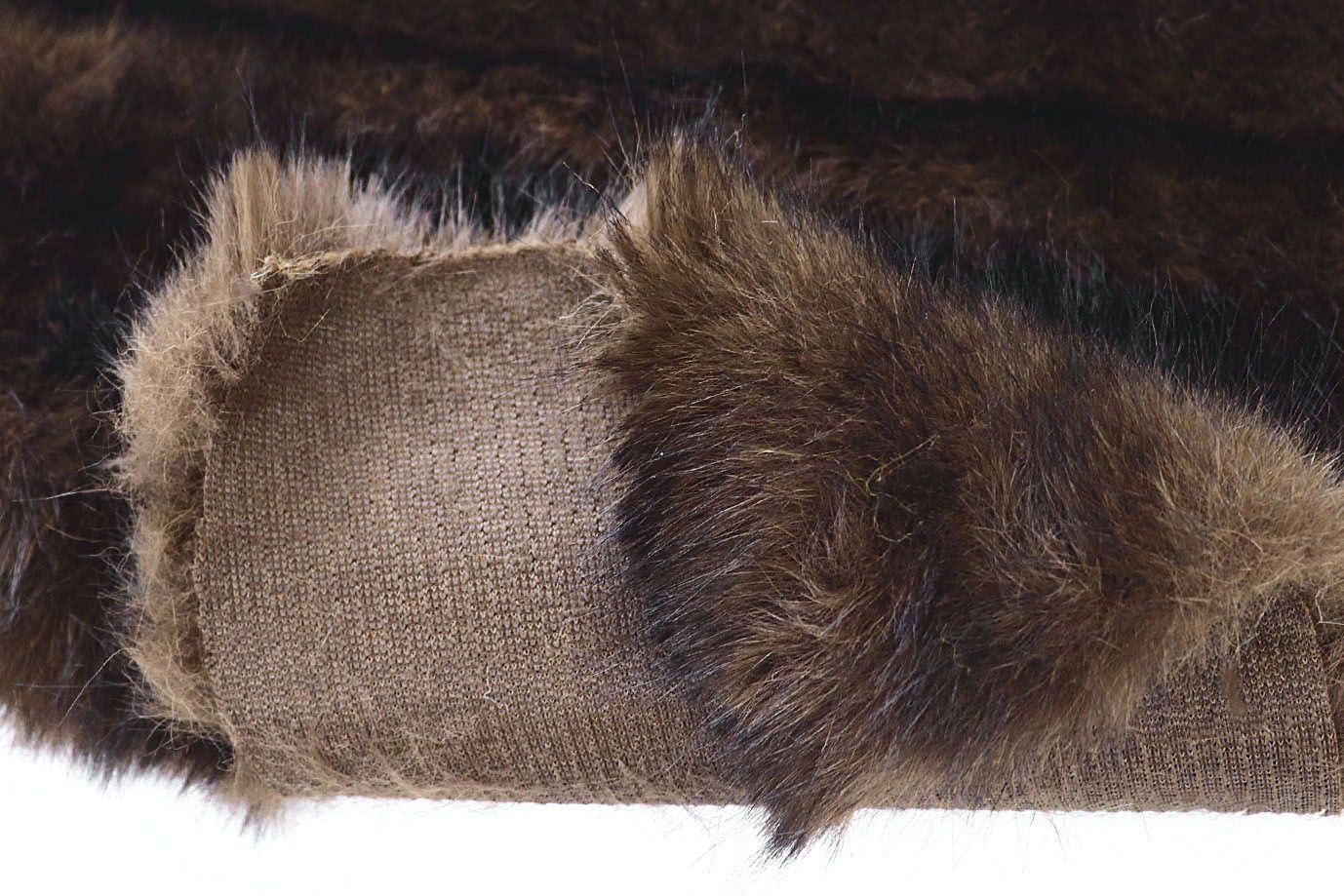 Искусственный мех "Соболь" простриженный/коричневый AP5102026/D#1683-W5F1547/C#301