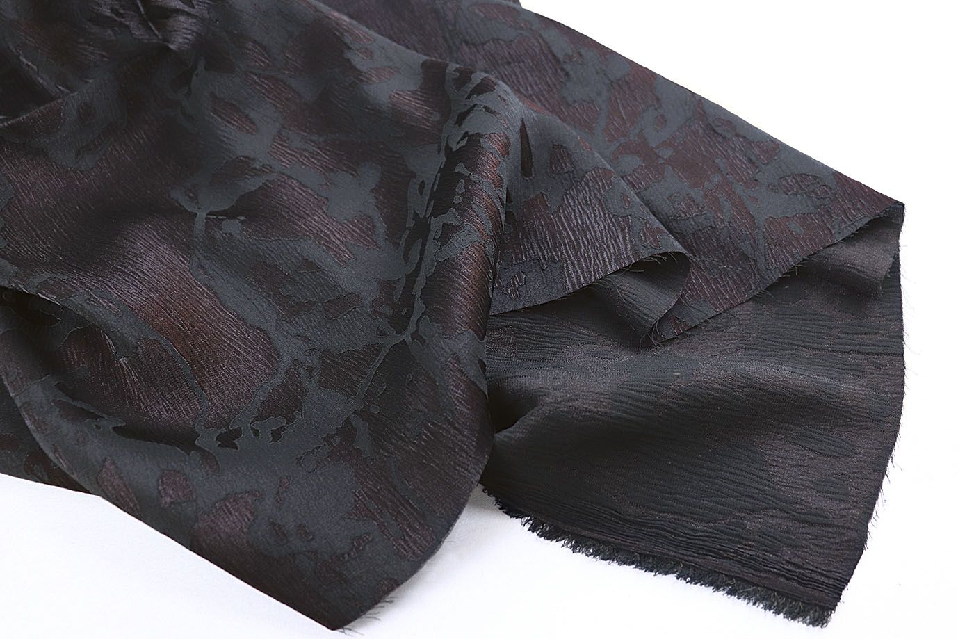 Шелк жаккард/черный на коричневом 4029-PY/D#2/C#3