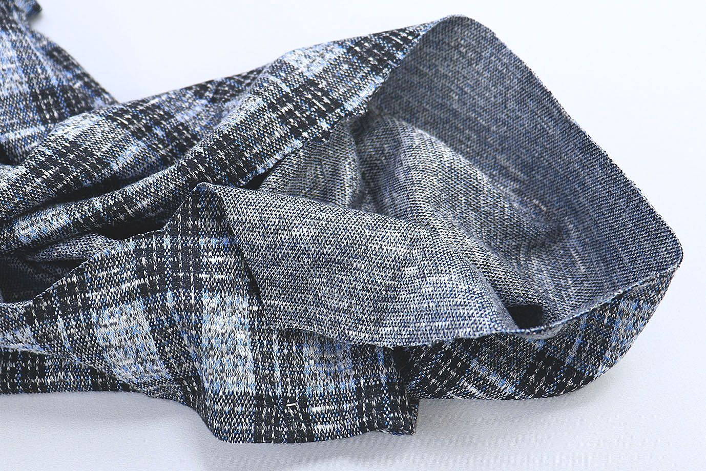 Трикотаж жаккард принт/сине-черный 3257-22-PY/D#18/C#4