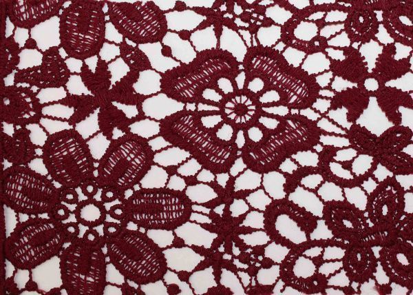 Ажур/темно-красный 2049/D#1/C#7