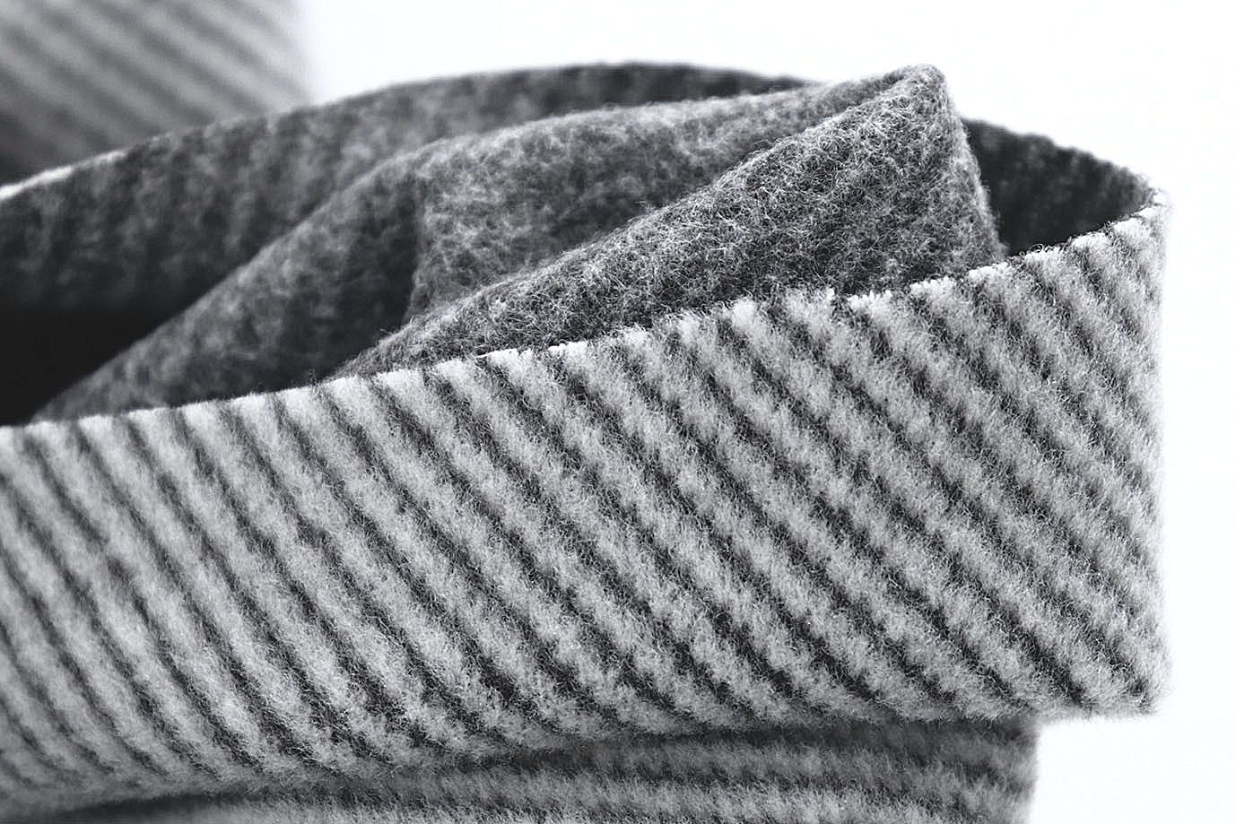 Пальтовая ткань "Диагональ"/полоска на сером 1417-PY/D#1/C#2