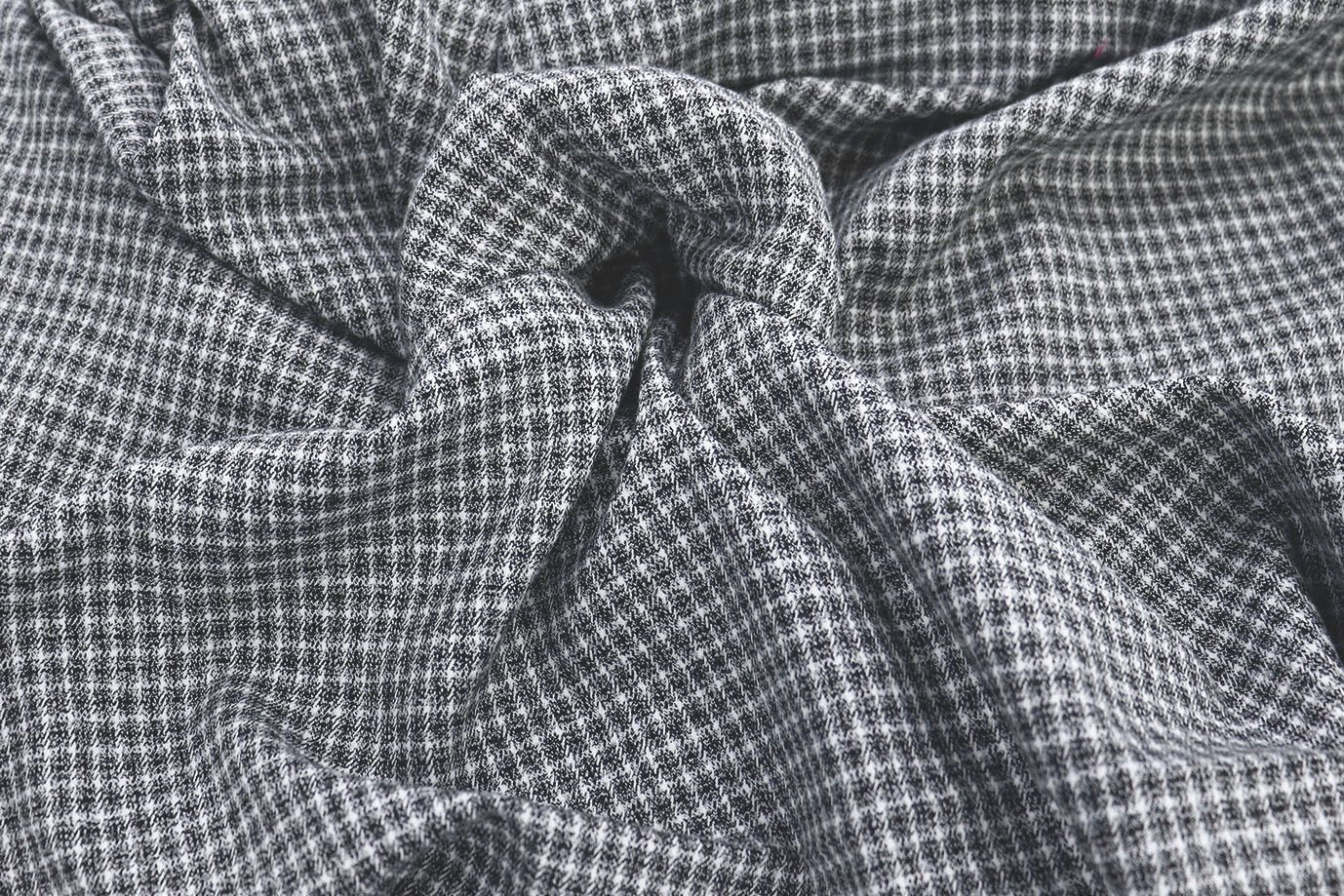 Костюмная ткань жаккард/черно-белый 3321-22-PY/D#2/C#1