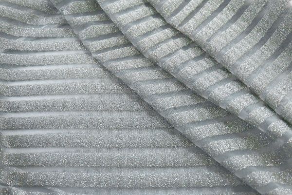 Сетка с люрексом/полоска темно-серая 2361-PY/С#3