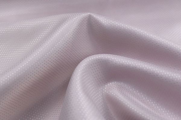 Подкладочная ткань жаккард/бело-сиреневый 1246/C#3
