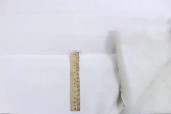 Ткань простеганная "Полоска" P51/белый 11607/1+CC300