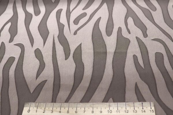 Сатин "Пандора" жаккард/пурпурно-серый 4025-PY/D#3/C#2