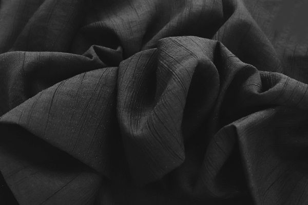 Блузочная ткань креш/черный 3835-PY/C#5 Black