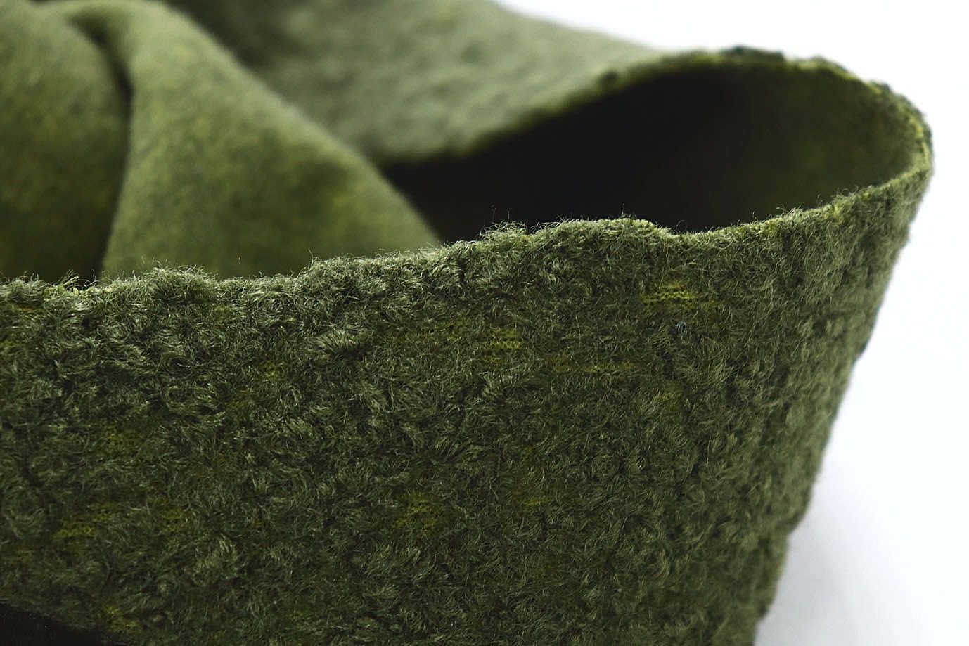 Пальтовая ткань "Барашек"/болотный DT-15972/C#10