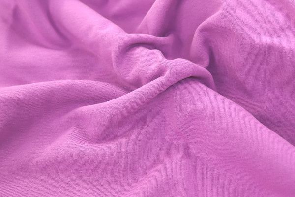 Трикотаж футер 3х нитка с петлей/сиреневый 0363/D#петля/C#сиреневый 17-3320TPX