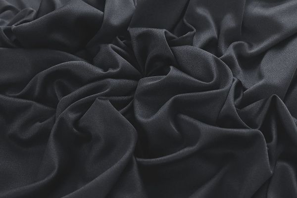 Подкладочная ткань Интерлок/черный DT-18006/C#3