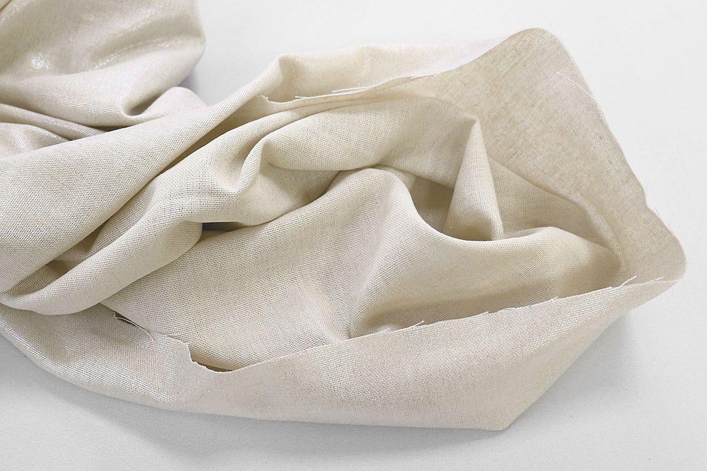 Лен с люрексом/бежевый 3799-PY/C#5