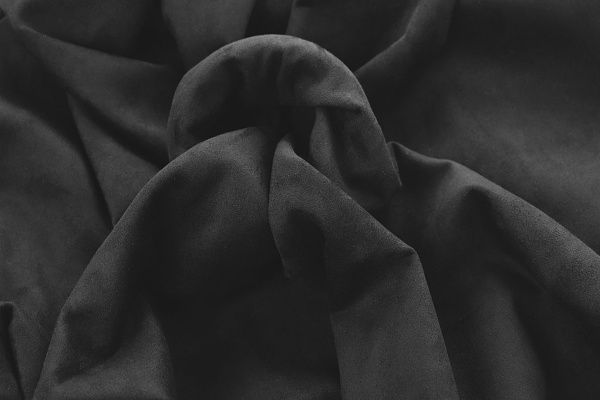 Замша на дайвинге/черный 1430-PY/C#1