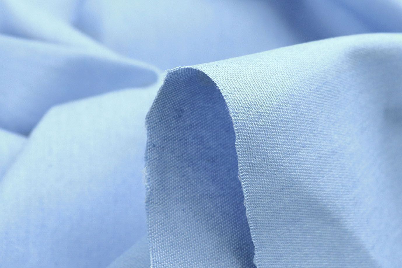 Джинс рубашечный стрейч/голубой 12115/C#1