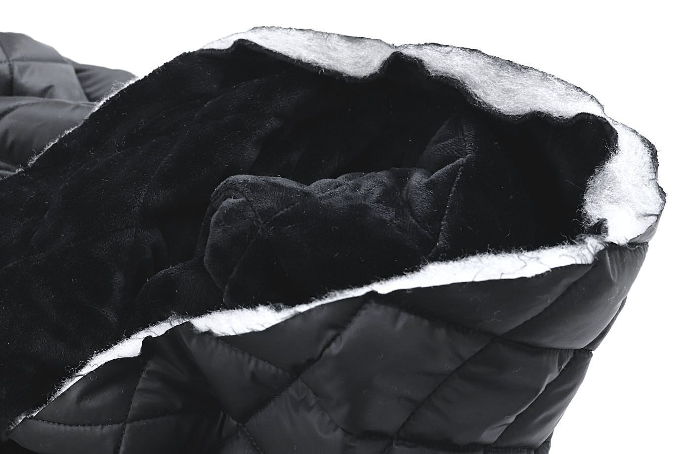 Ткань простеганная "Ромб" R10-7/черный 101027/302+CC150+30600070/629