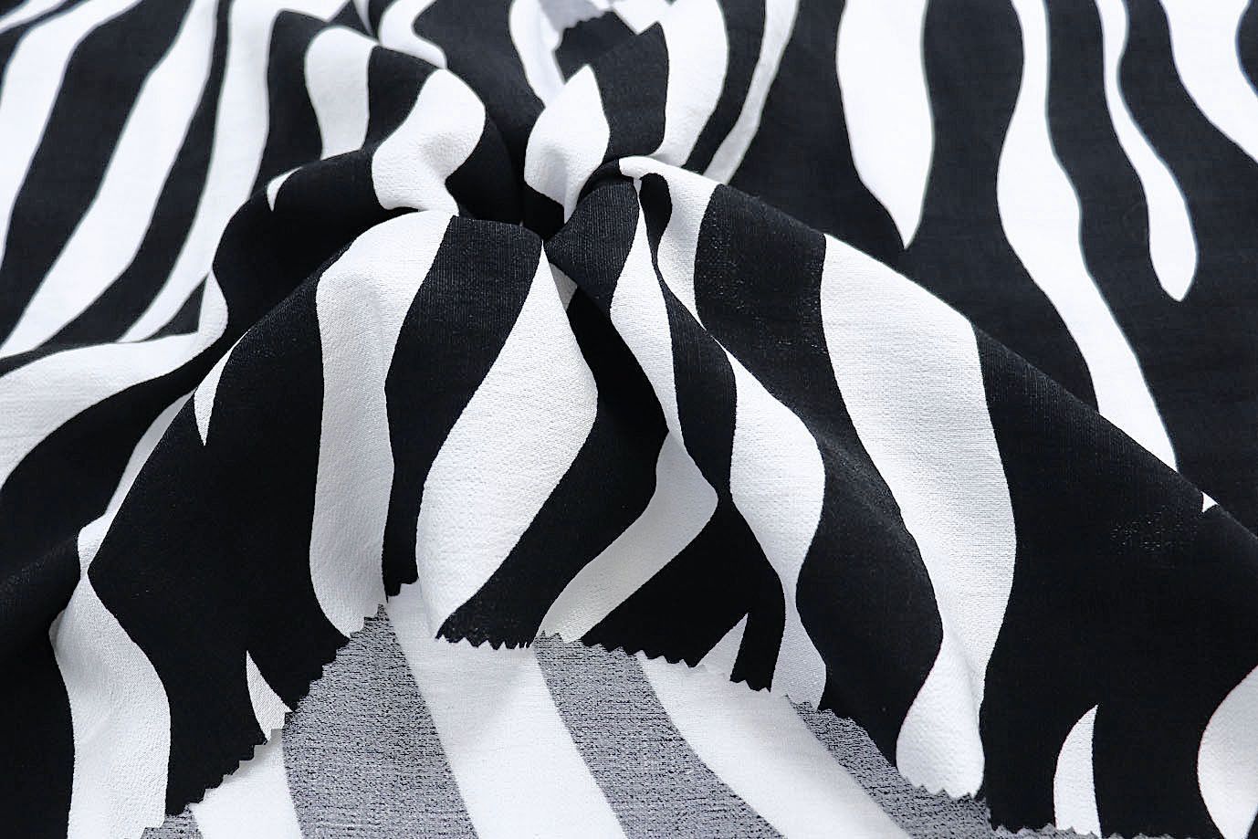 Лен БОХО принт/черно-белый 3879-PY/D#3/C#1