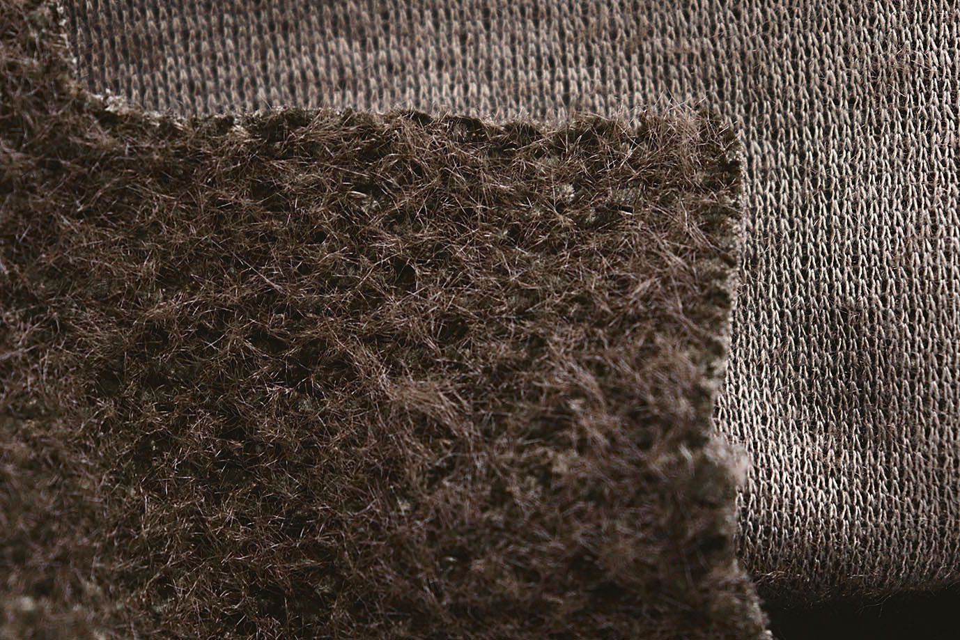 Трикотаж "Альпака"/темно-коричневый 4212-PY/C#3 (12494)