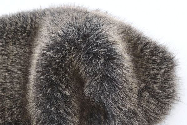 Искусственный мех "Лисица"/темно-серый AP5102027/D#1683-W5F1769/C#т.серый
