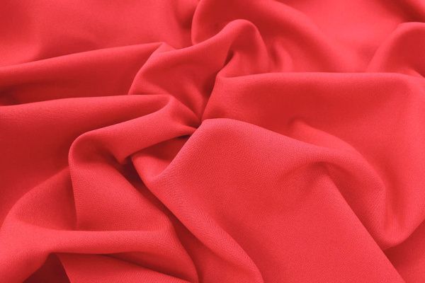 Костюмная ткань "Габардин"/алый 3296Q-23/C#9