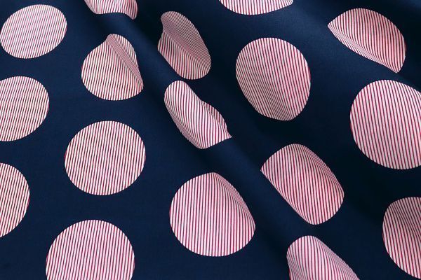 Хлопок "Поплин" принт/черно-красный 2720-PY/D#13/C#2