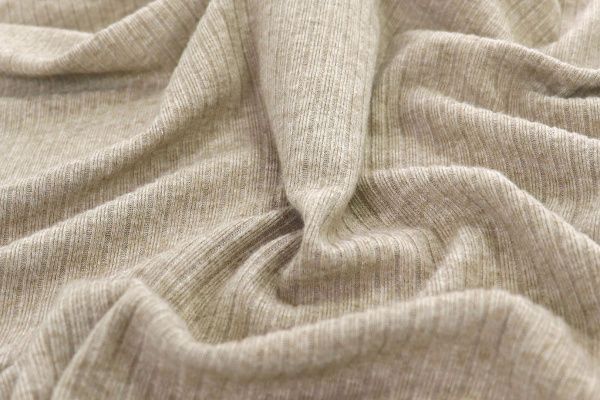 Трикотаж "Рибана"/бежевый 3234-22-PY/C#4 (EU4299)