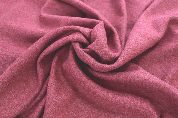 Трикотаж "Рибана" с начесом/темно-малиновый 2781-PY/C#16
