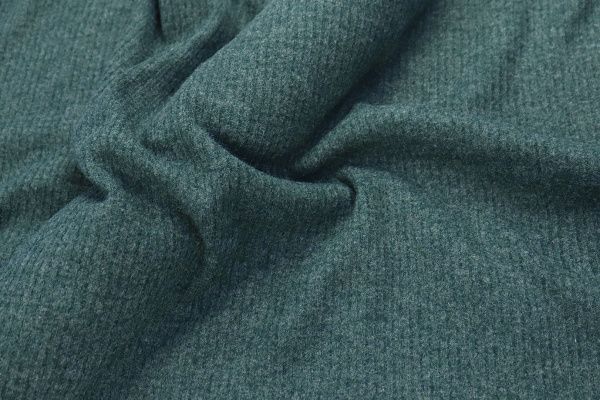 Трикотаж "Лапша"/темно-зеленый 3028B-21-PY/C#8