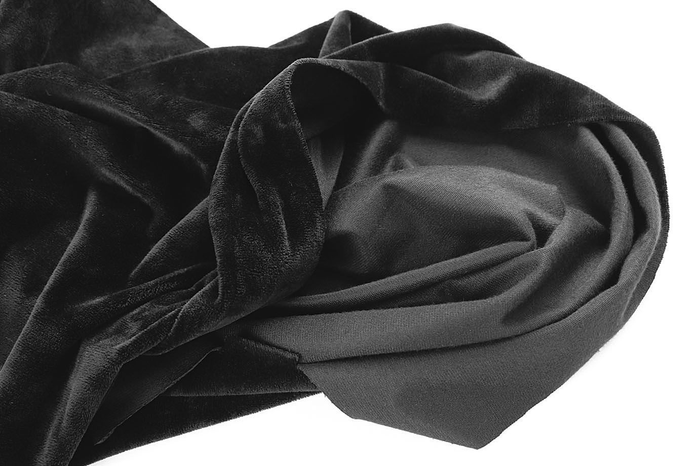 Искусственный мех "Вельбо"/черный AP5103138/D#30600070/C#629