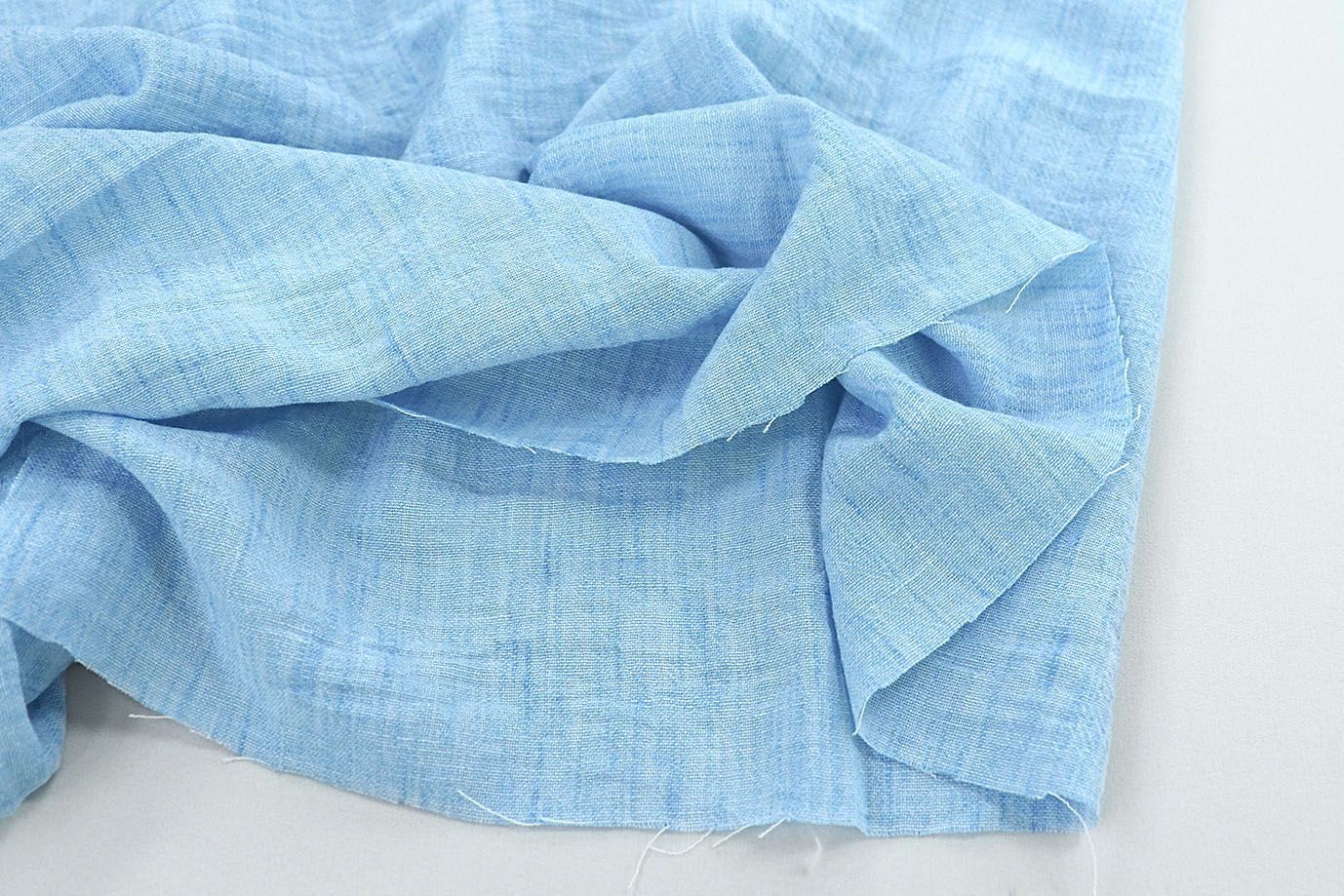 Лен меланж/голубой 3818-PY/C#15