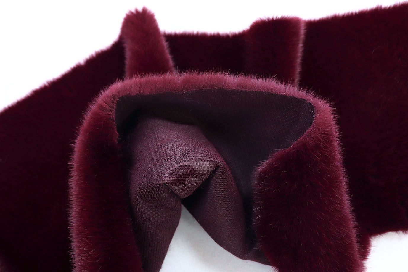 Искусственный мех "Норка"/красный AP41209/D#289-230215/C#Red