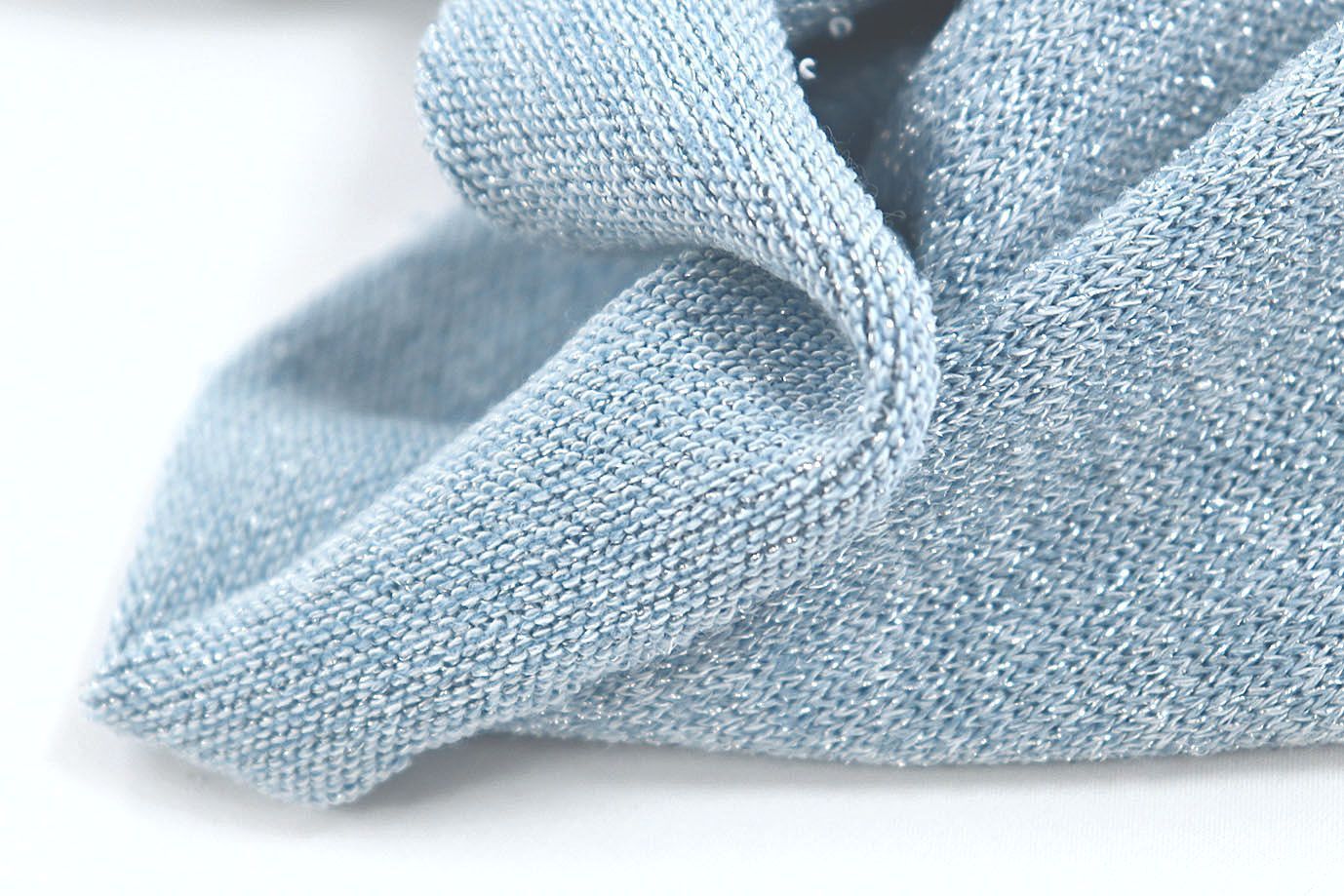 Трикотаж с люрексом/серо-голубой 2025/C#5 (9620)