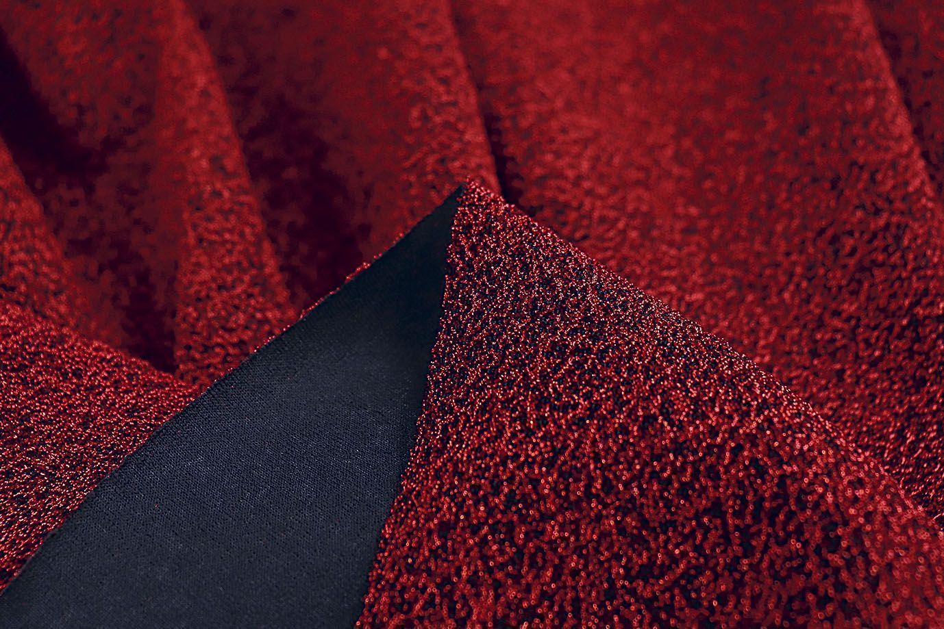 Трикотаж с люрексом/красный 1329-PY/C#10