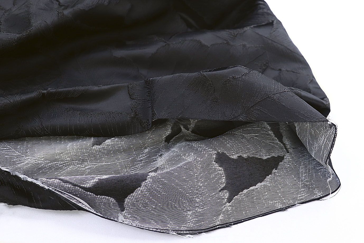 Костюмная ткань жаккард/черный 4226-PY/D#1/C#2