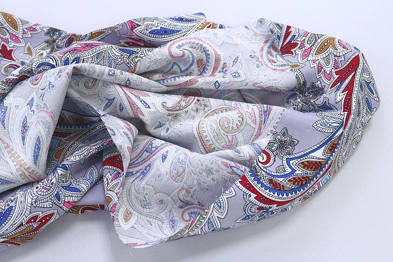 Штапель принт/узор на сером 3861-PY/D#3/C#3