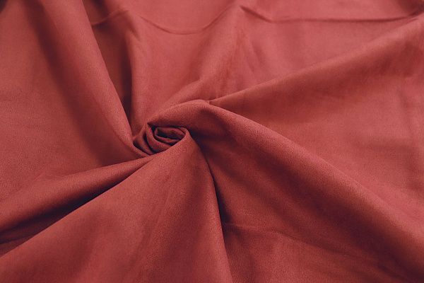 Замша на дайвинге/коричнево-бордовый SSR-722/C#10 (15906)