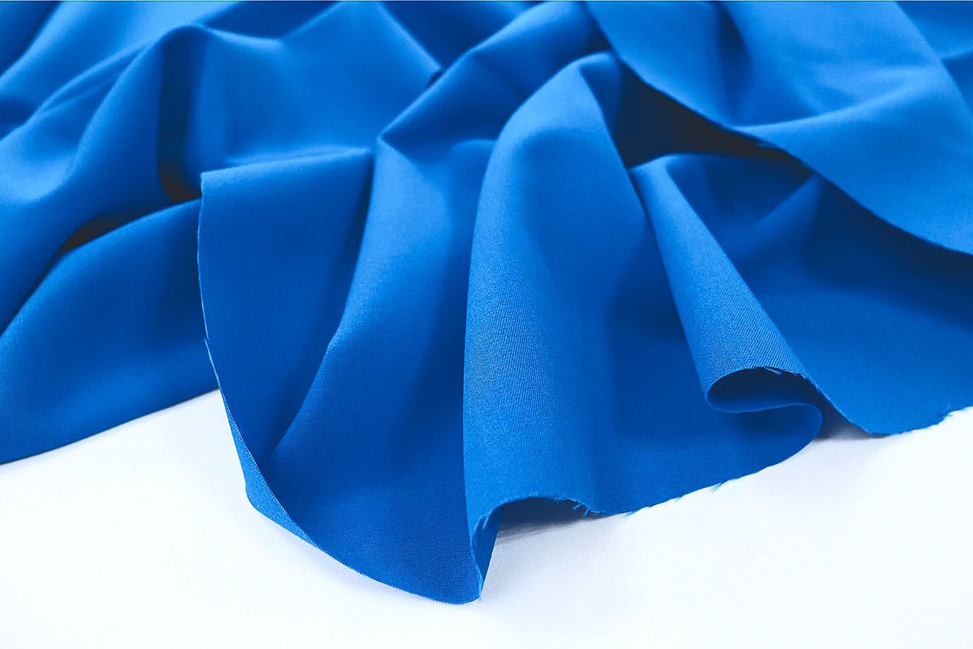 Костюмная ткань "Лиза"/лазурно-синий 3401-PY/C#18