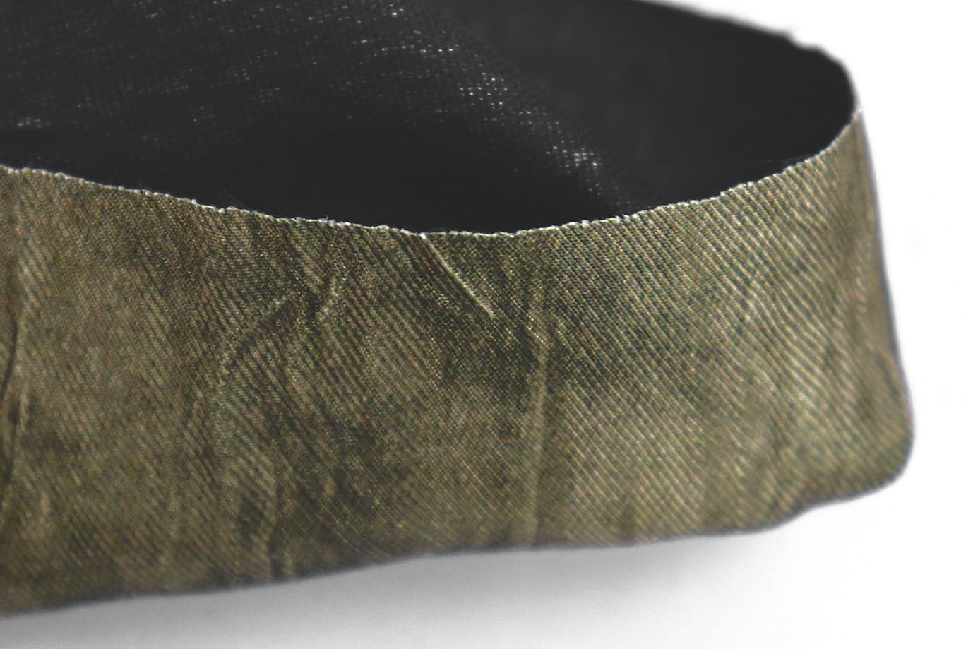 Сатин креш двуцветный/зелено-черный 3780-PY/D#1/C#3