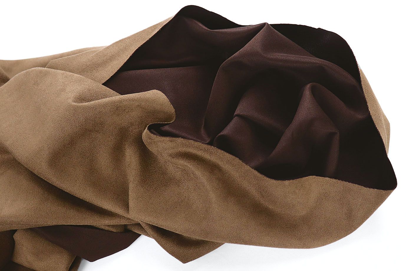 Замша на дайвинге/красно-коричневый 1433-PY/C#8