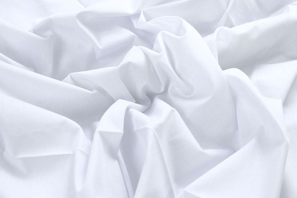 Хлопок "Поплин" стрейч/белый 4191-PY/C#1