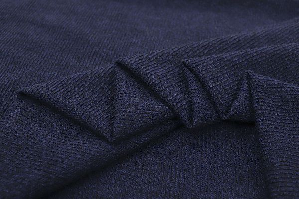 Трикотаж "Резинка" вязаный/синий 3657/C#7