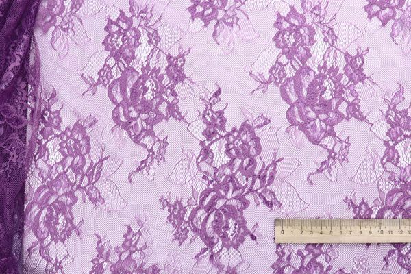 Гипюр "Реснички"/лиловый VT-9806/D#1/C#4