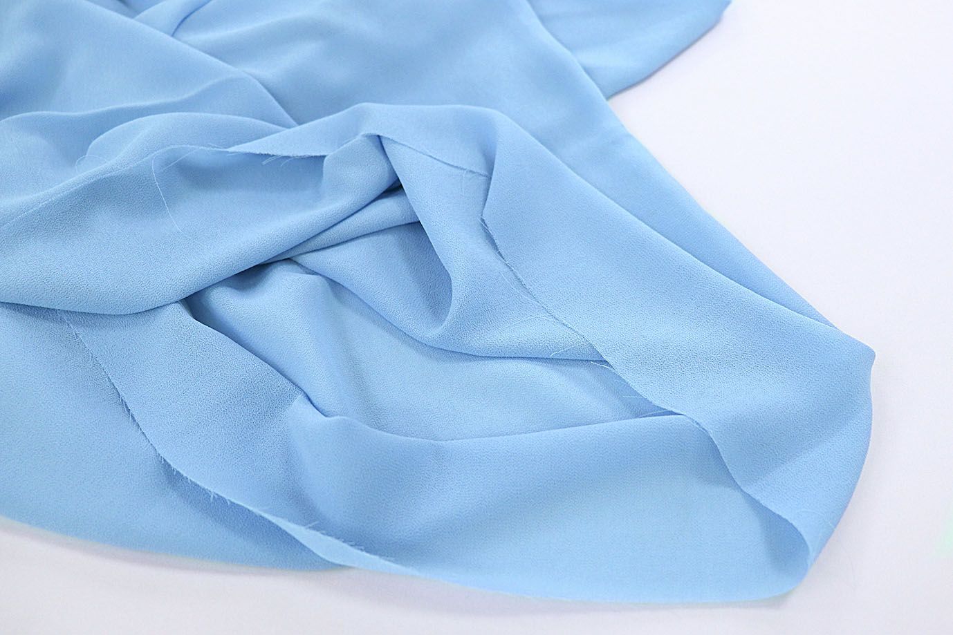 Шифон креп/светло-синий 747A-PG/C#10