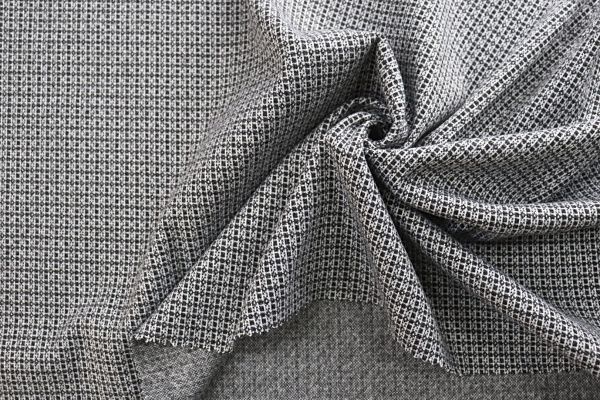 Трикотаж жаккард принт/черно-белый 2815/D#7