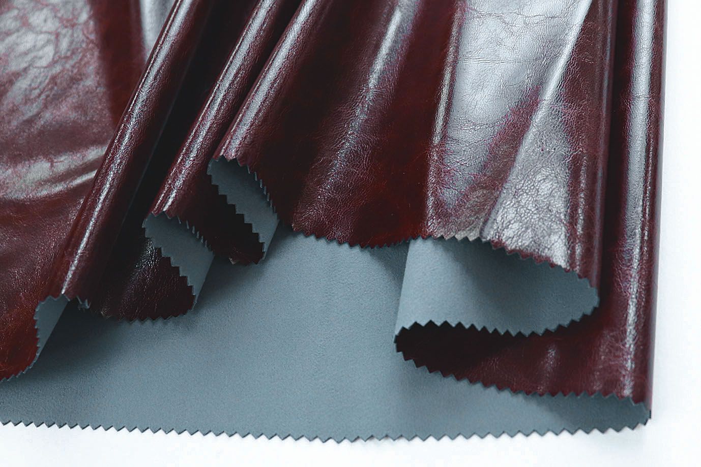 Кожа с тиснением с начесом/темно-вишневый 4194-PY/C#2303