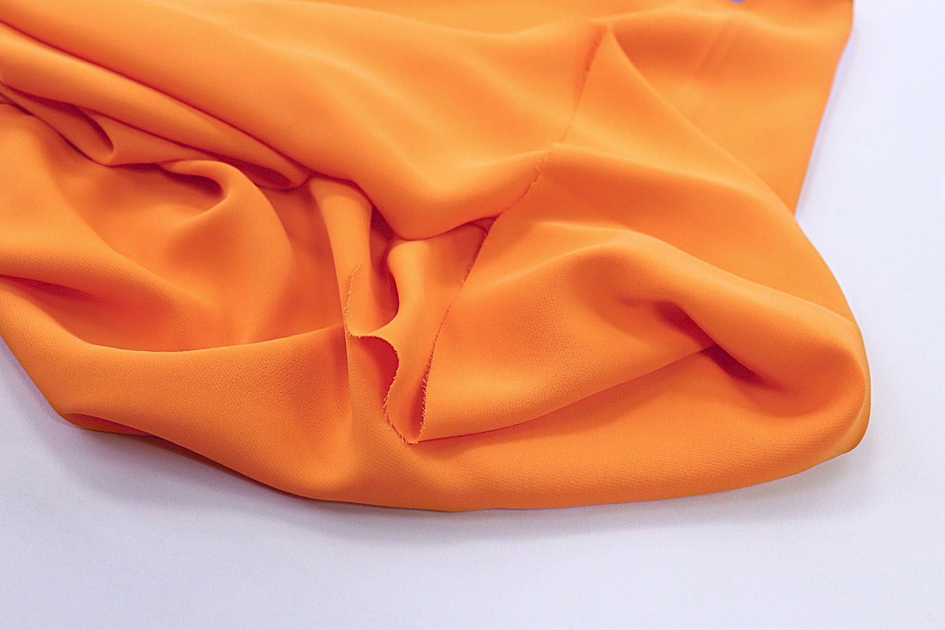 Блузочная ткань "Чикаго"/морковный 3397-PY/C#14