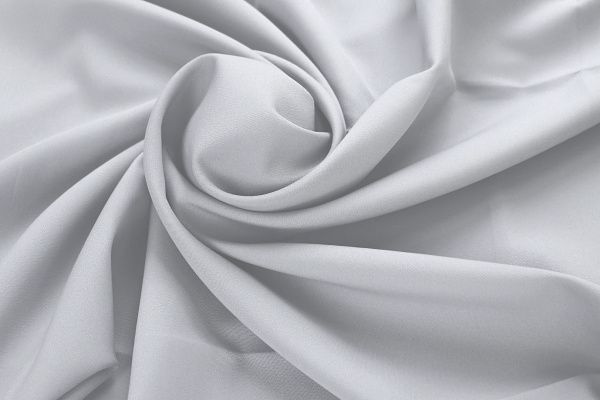 Костюмная ткань "Барби" стрейч/светло-серый 4186-PY/C#5