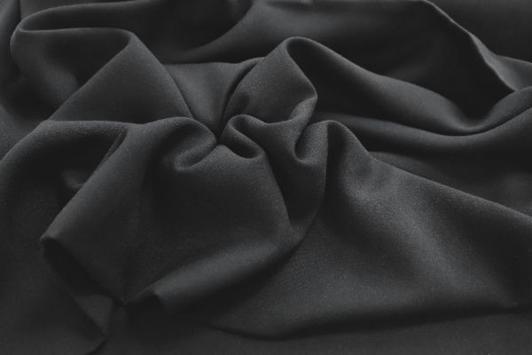 Штапель твил/черный 3889-PY/C#12